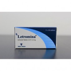 Alpha Pharma Letromina, Летрозол, 2,5 мг 30 таблеток Индия