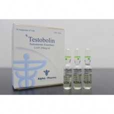 Alpha Pharma TestoBolin Тестостерон Энантат, 250мг 10 ампул (Индия)