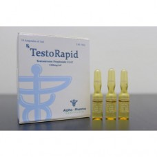Alpha Pharma TestoRapid Тестостерон Пропионат, 100мг 10 ампул (Индия)
