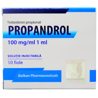 Balkan Pharmaceuticals Тестостерон Пропионат, 100мг 10 ампул (Молдова)