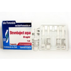 Balkan Pharmaceuticals Strombaject aqua, Станозолол, 50мг 10 ампул