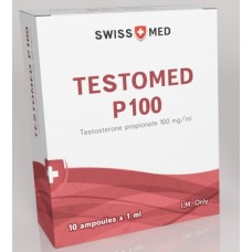 Swiss Remedies, Тестостерон Пропионат, 100мг 10 ампул (Швейцария)