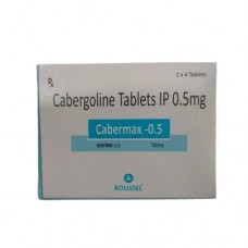 Cabermax 0.5мг, Каберголин, Достинекс,  (4 таблетки) Индия