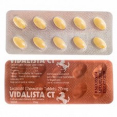 Vidalista CT 20мг (Cиалис Тадалафил жевательные таблетки 10шт) Индия